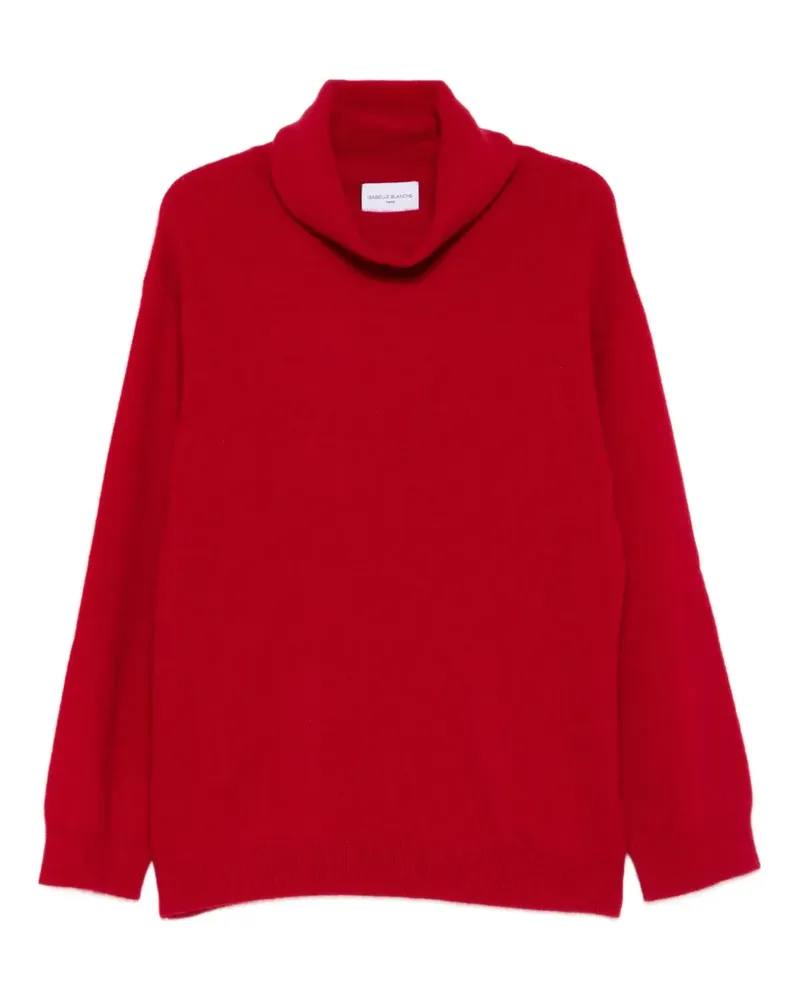 Isabelle Blanche Pullover mit Stehkragen - Rot Rot
