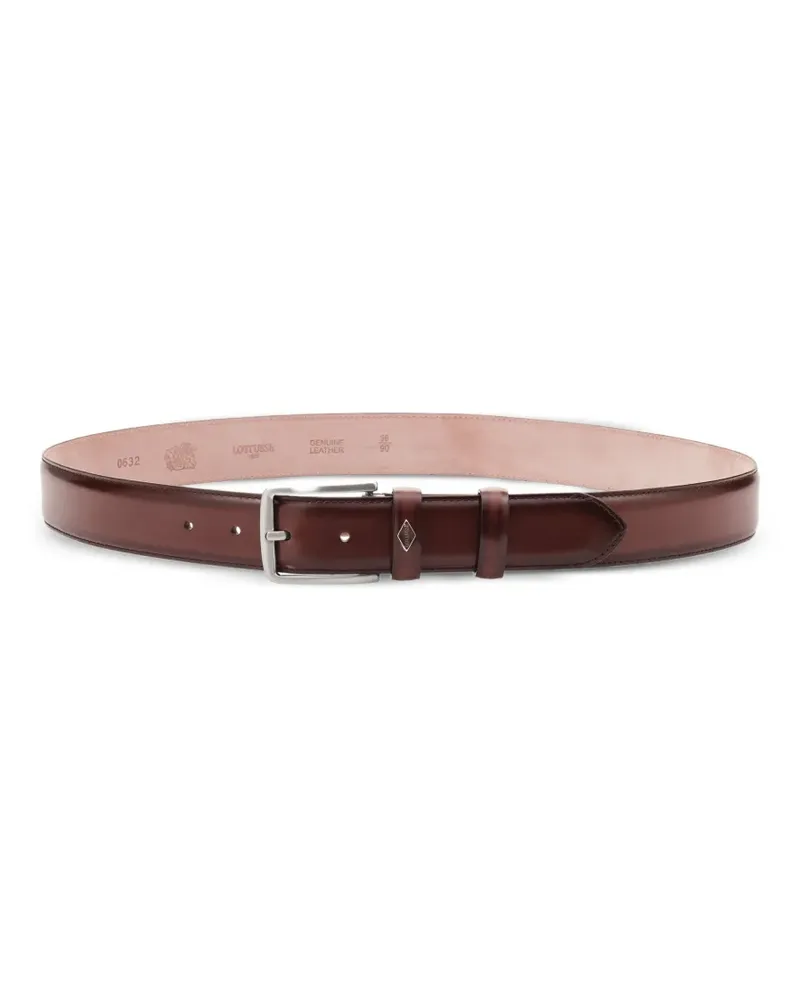 Lottusse Bear Gürtel mit poliertem Finish - Braun Braun