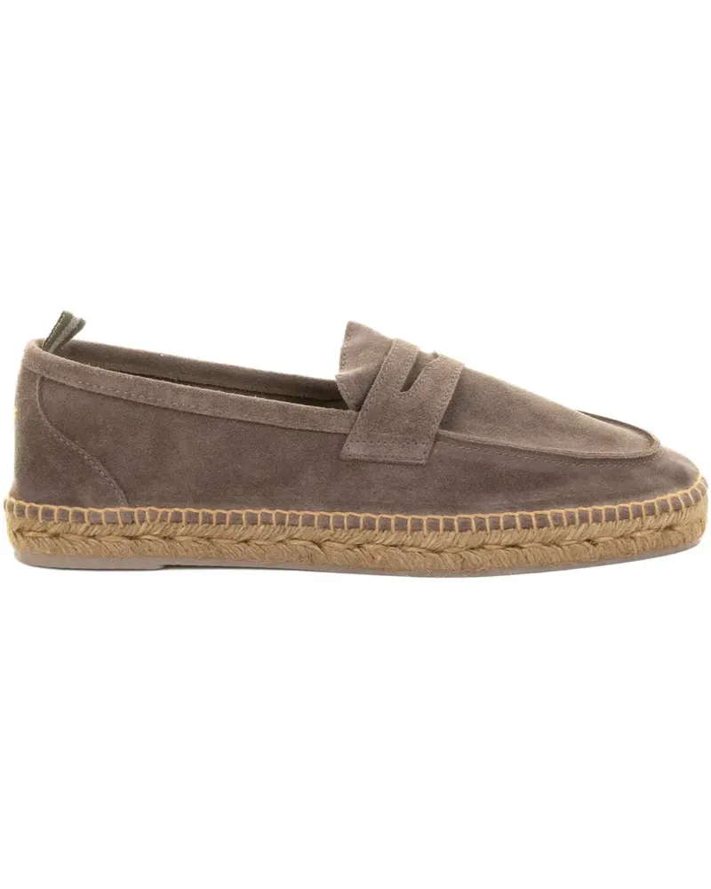 Castañer moccasin jute-sole espadrilles - Nude Nude