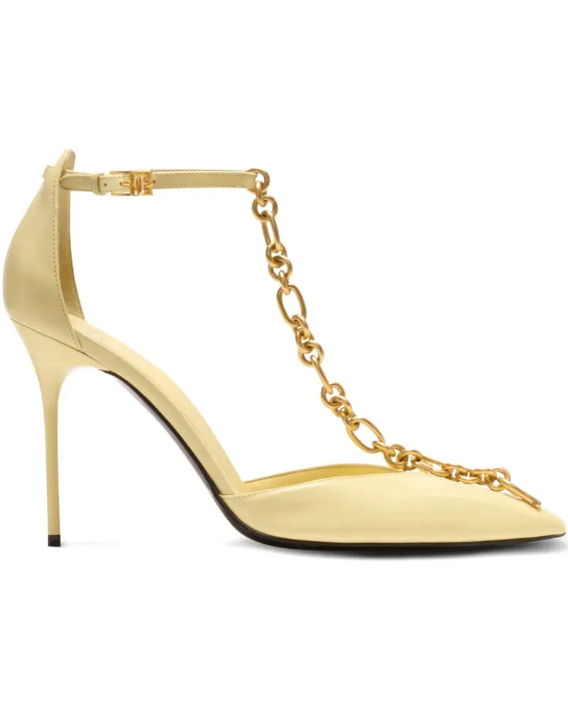Balmain BB Pumps mit spitzer Kappe - Gelb Gelb