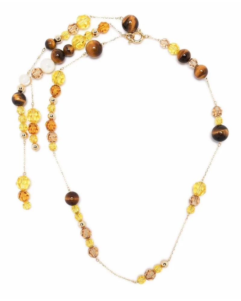 Swarovski Somnia Halskette mit Perlen - Gelb Gelb