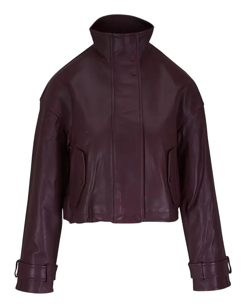 Veronica Beard button leather jacket - Violett Violett