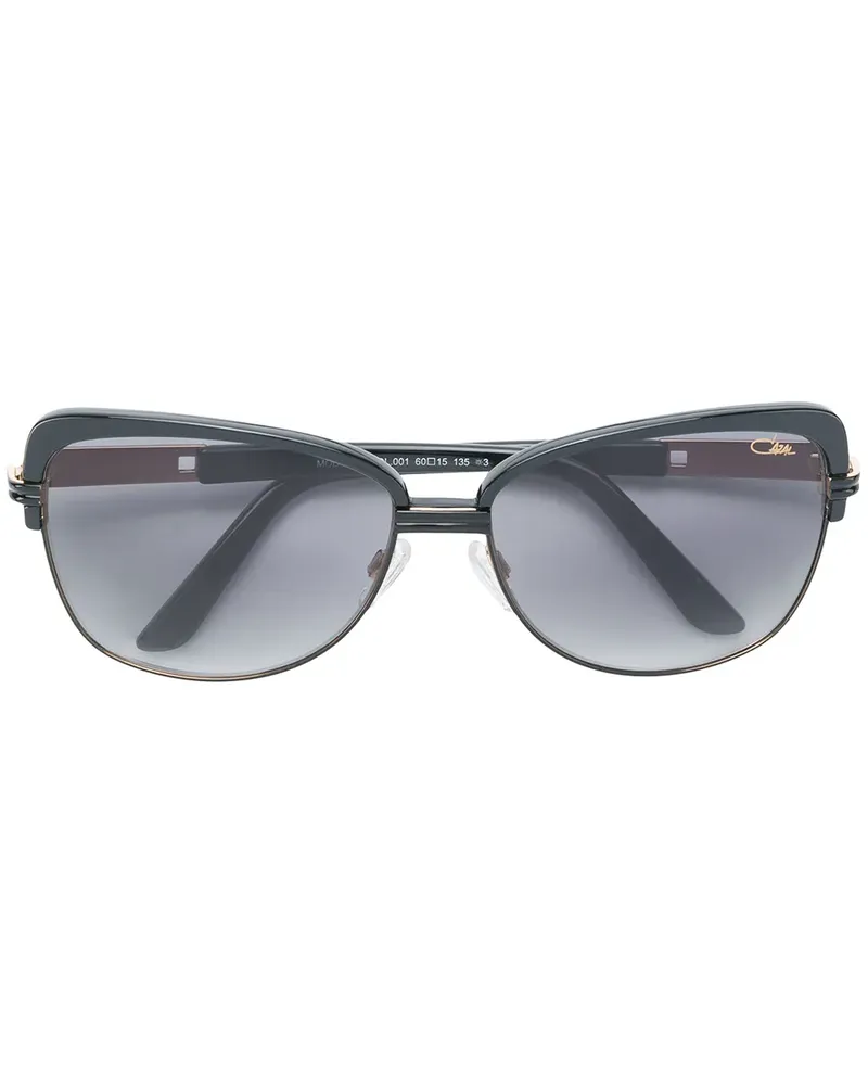 CAZAL Cat-Eye-Sonnenbrille - Schwarz Schwarz