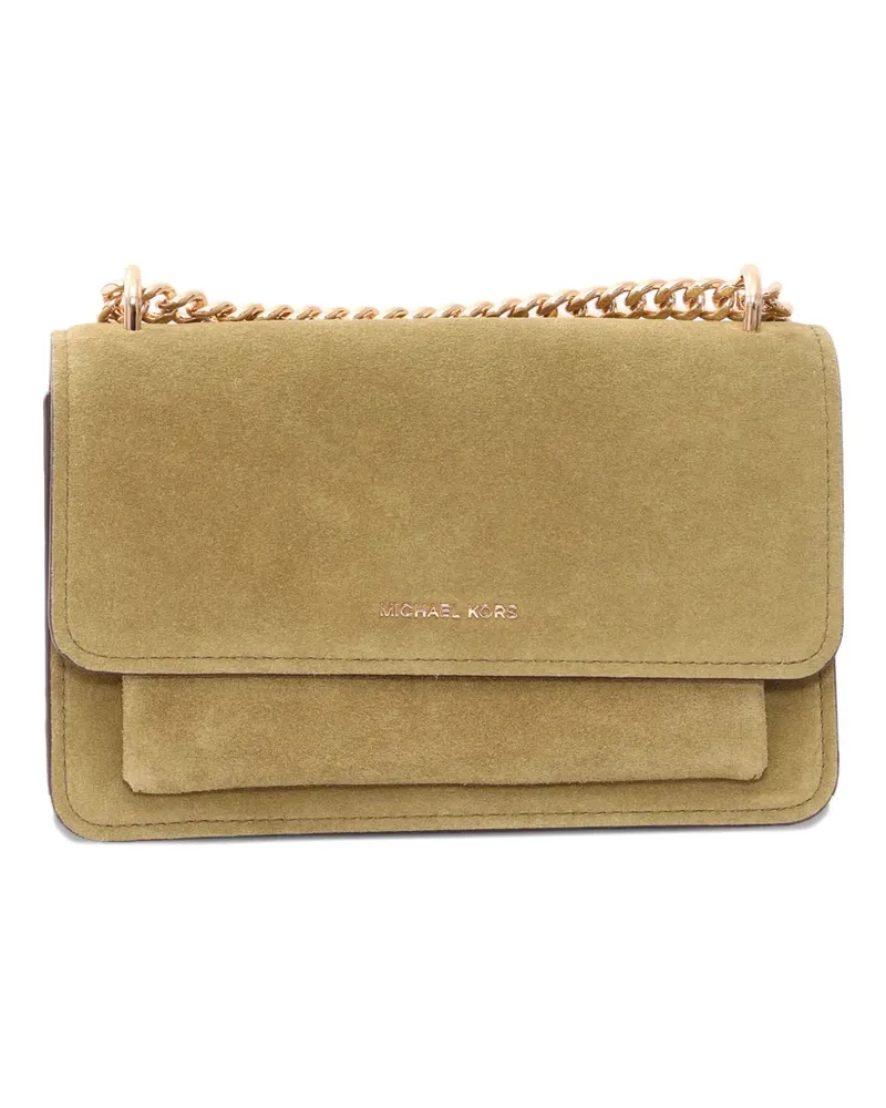 Michael Kors Große Claire Schultertasche - Grün Grün