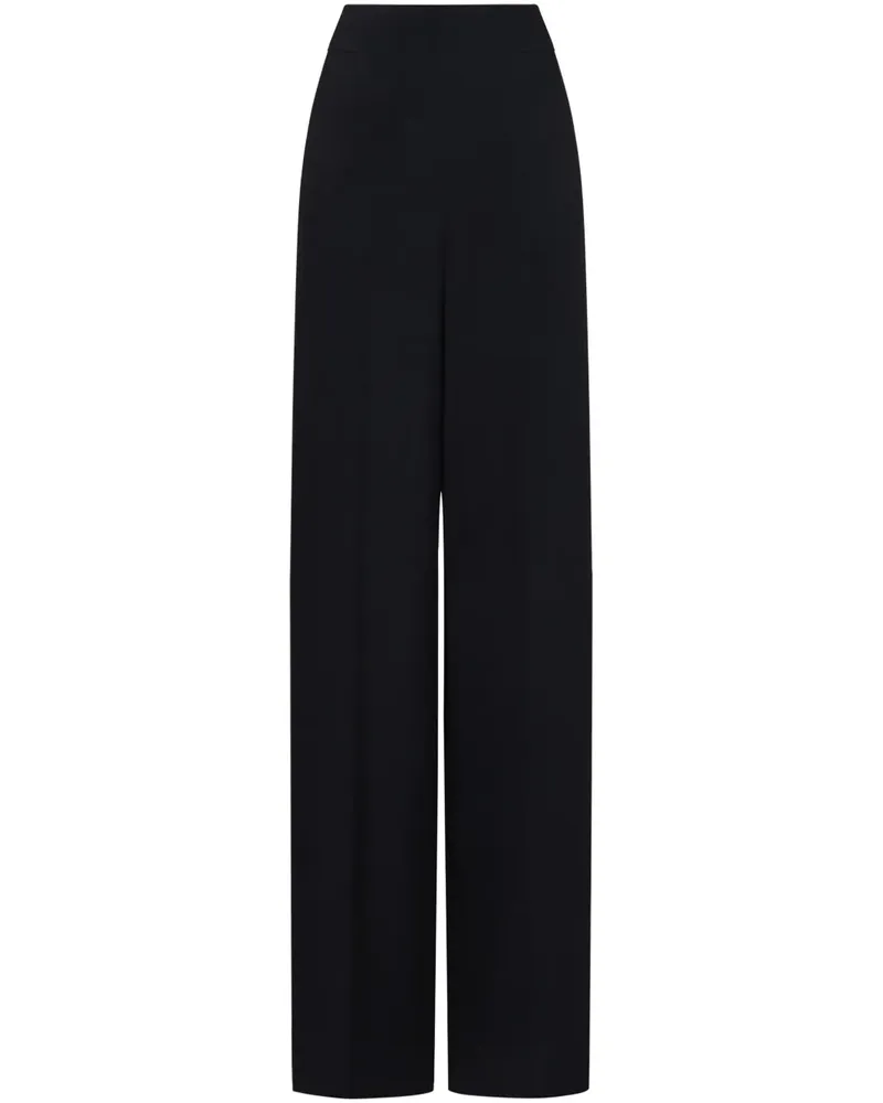 Emporio Armani Hose aus Krepp - Blau Blau