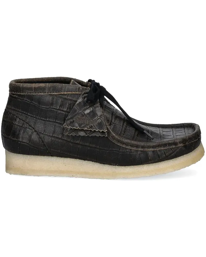 Clarks x Tokyo Wallabee Stiefel - Schwarz Schwarz