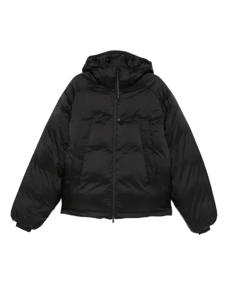 Y-3 Gefütterte Kapuzenjacke - Schwarz Schwarz