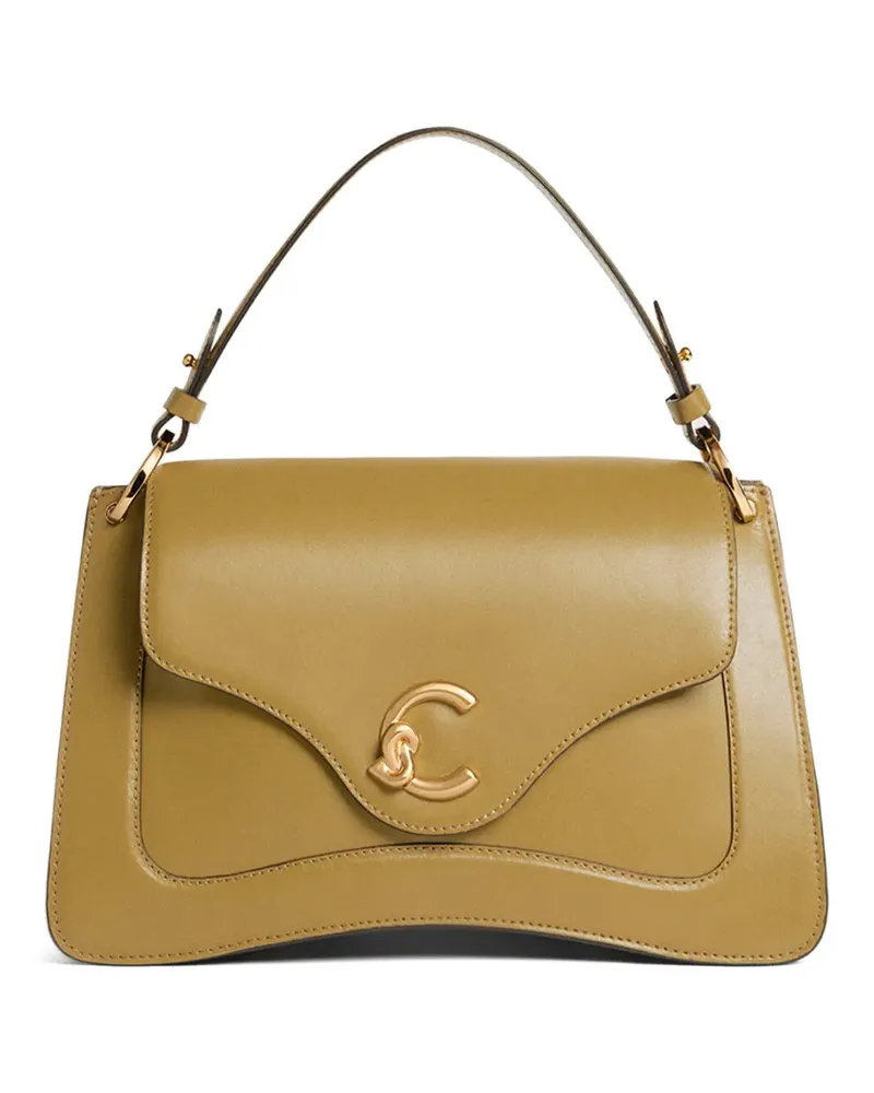 Coccinelle Mittelgroße C-Me Schultertasche mit Henkel - Grün Grün