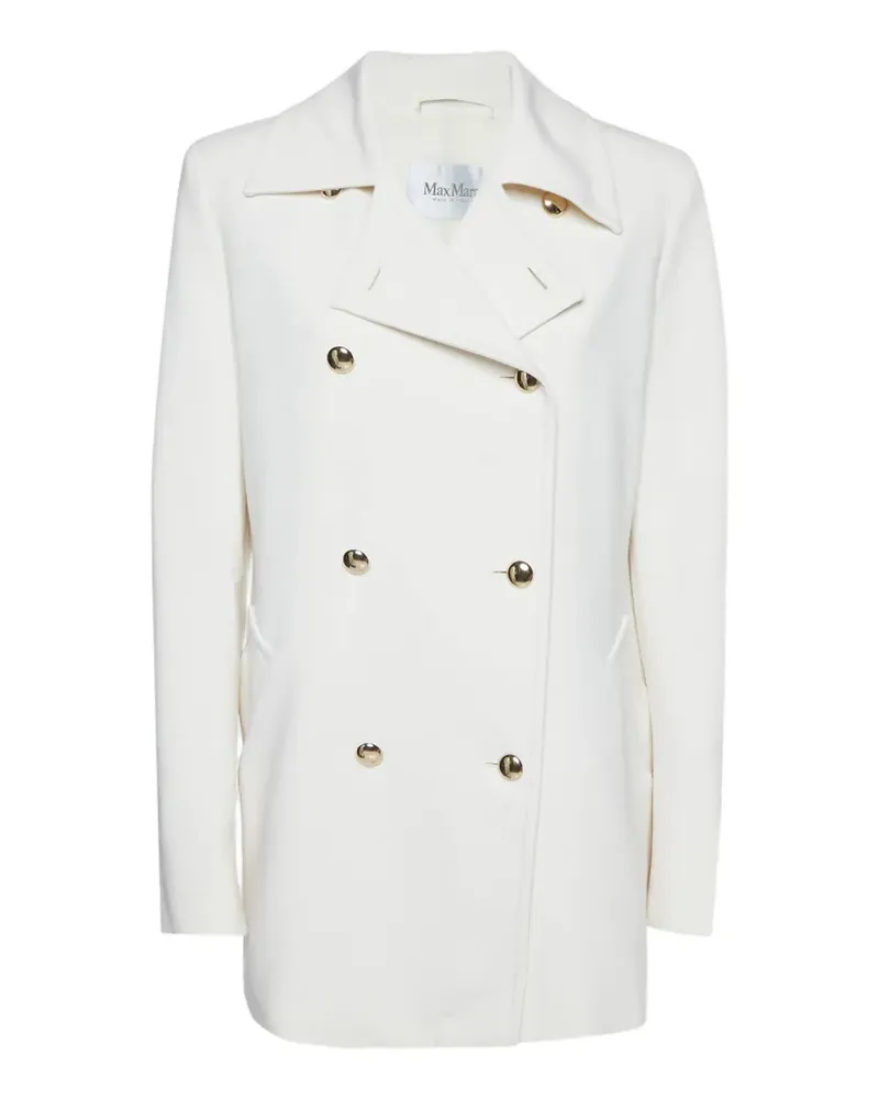 Max Mara Rebus Cabanjacke - Weiß Weiß