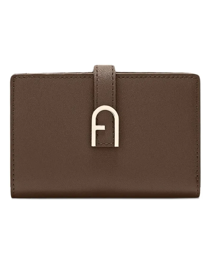 Furla Portemonnaie aus Leder - Braun Braun