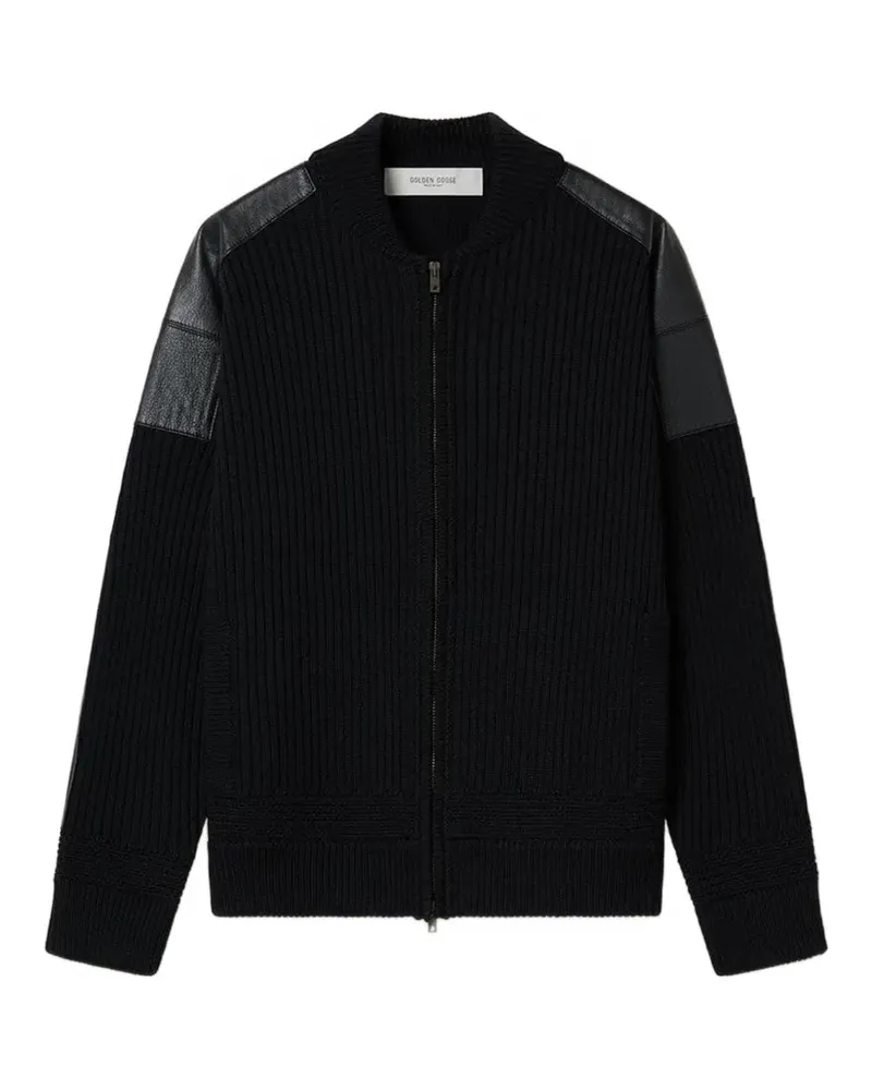 Golden Goose Cardigan mit Einsätzen - Schwarz Schwarz