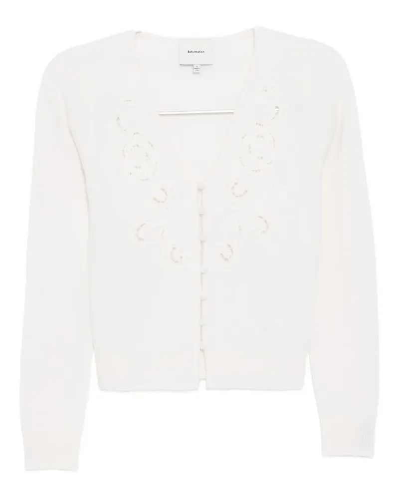 Reformation Lowen cardigan - Nude Nude