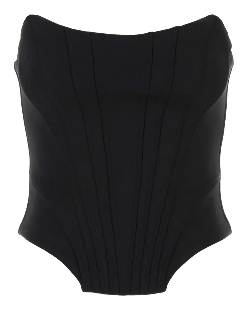 Giuseppe di Morabito Schulterfreie Corsage - Schwarz Schwarz