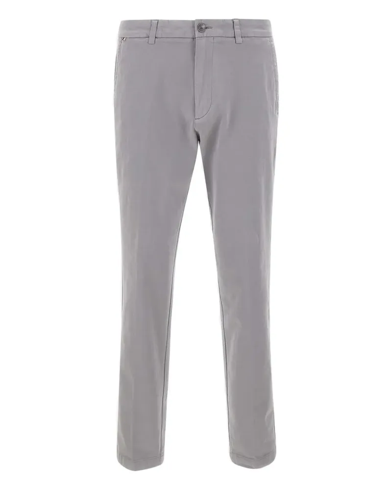 HUGO BOSS Hose mit Logo-Patch - Grau Grau