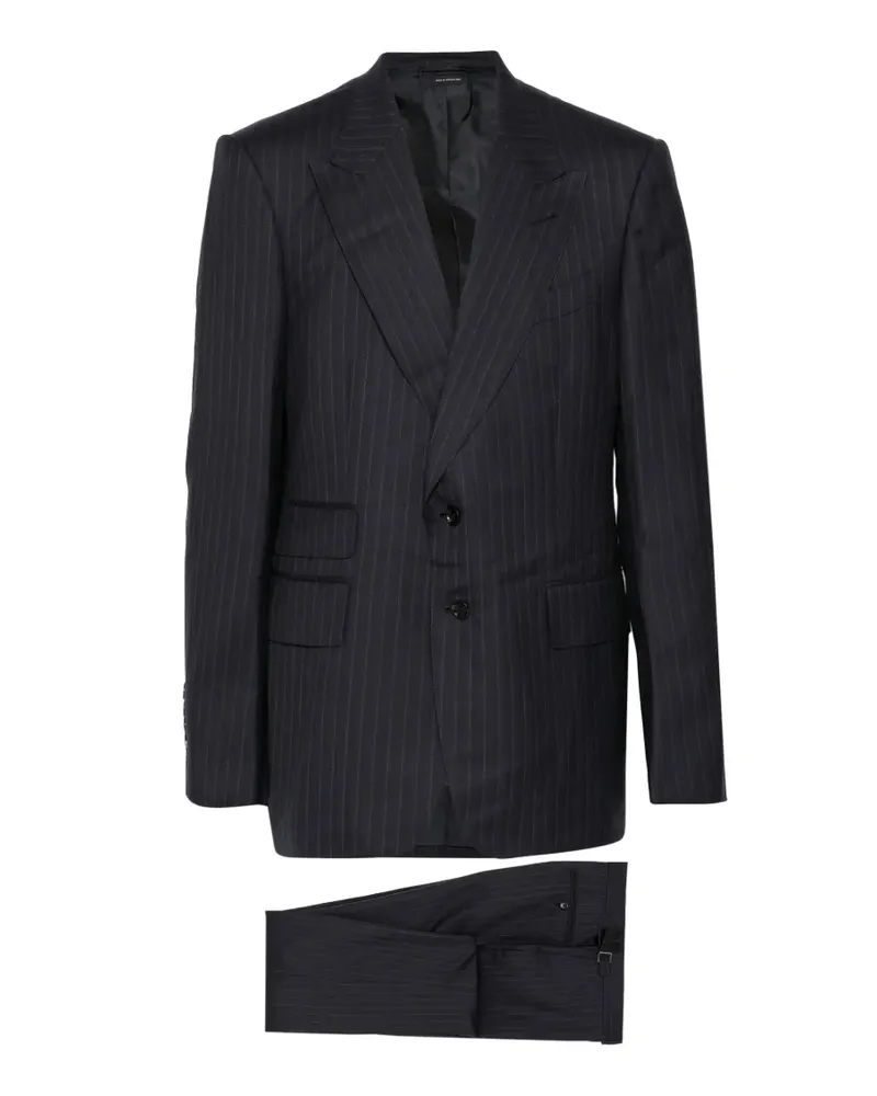Tom Ford Shelton Anzug - Blau Blau