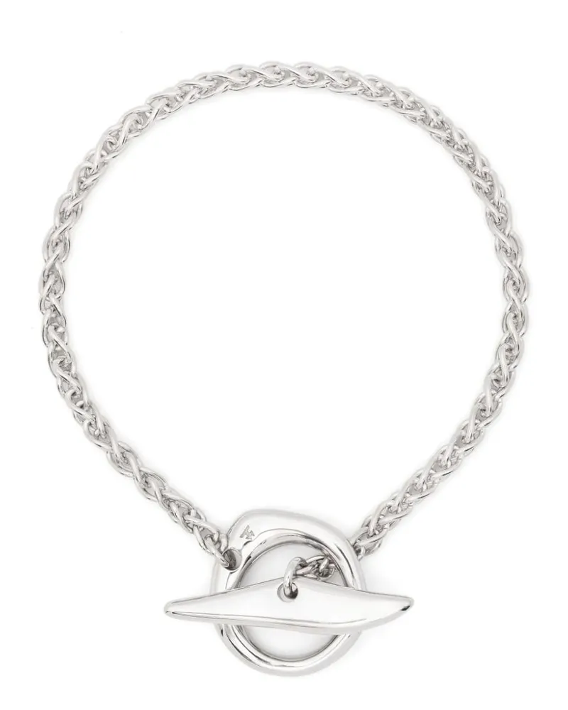 Tom Wood Robin wheat-chain bracelet - Silber Silber