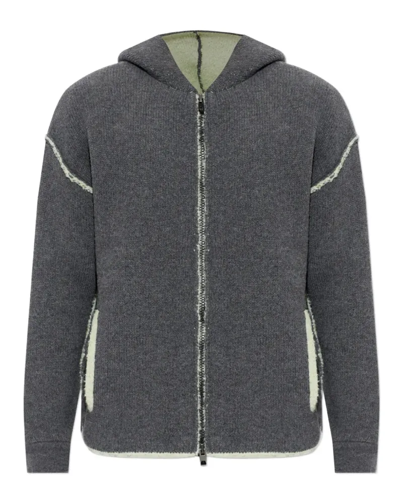 Diesel K-Boubby Kapuzenjacke - Grau Grau