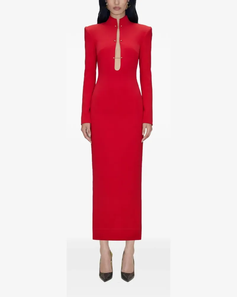 Atoir Klim Maxikleid mit Schlüssellochausschnitt - Rot Rot