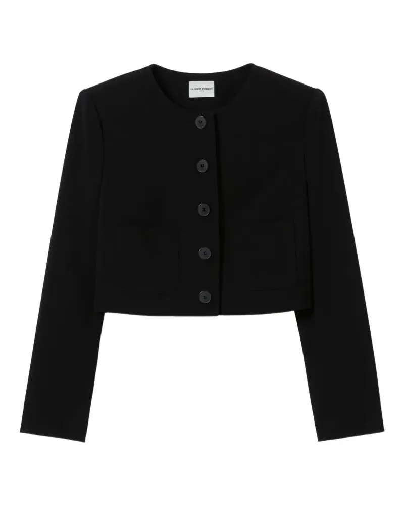 Claudie Pierlot button front blazer - Schwarz Schwarz