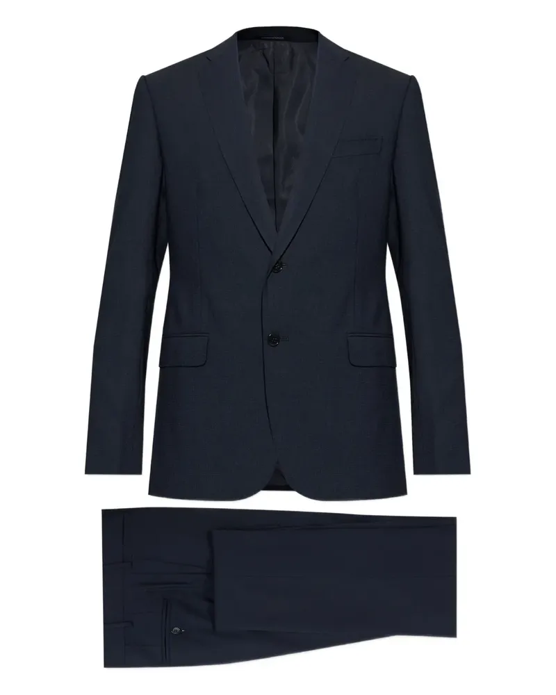 Emporio Armani Einreihiger Anzug - Blau Blau