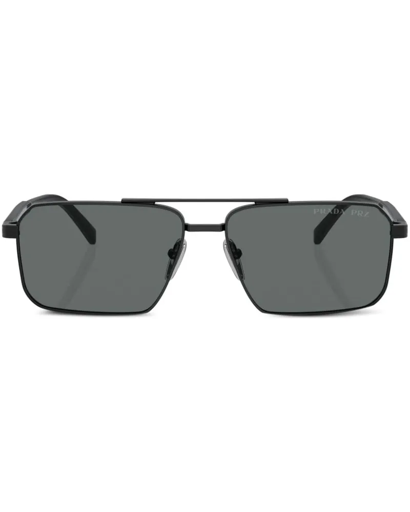 Prada Prada PR A57S Pilotenbrille - Schwarz Schwarz