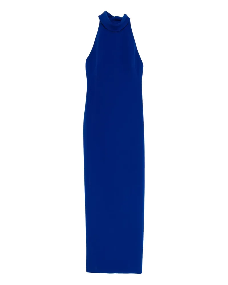 Amsale Abendkleid aus Krepp - Blau Blau