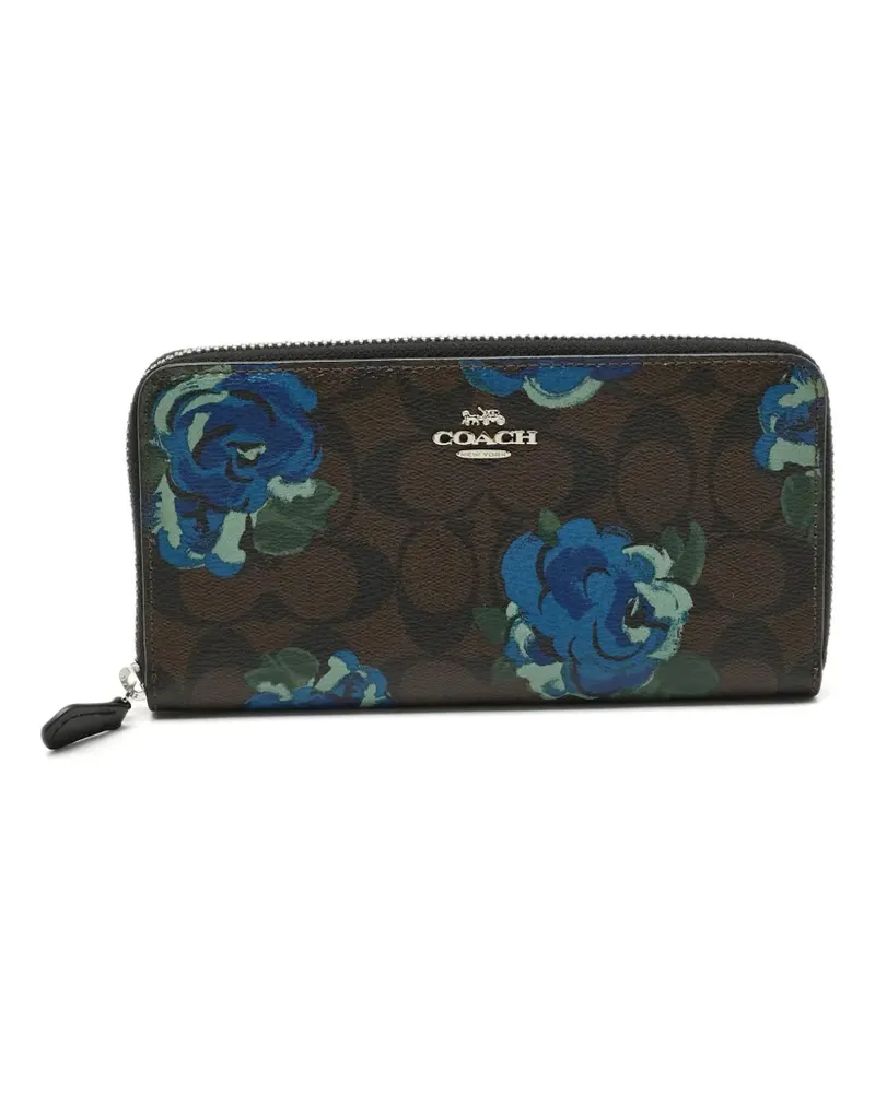 Coach Floral Signature wallet - Braun Braun