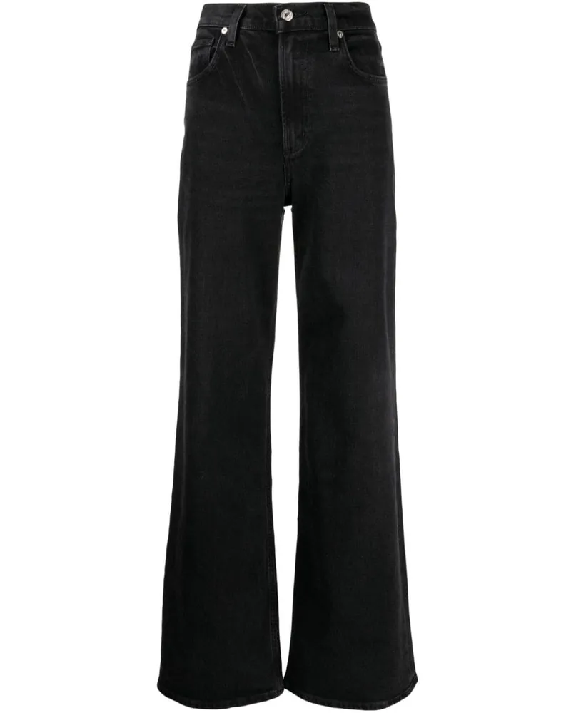 Citizens of humanity Paloma Wide-Leg-Jeans - Schwarz Schwarz