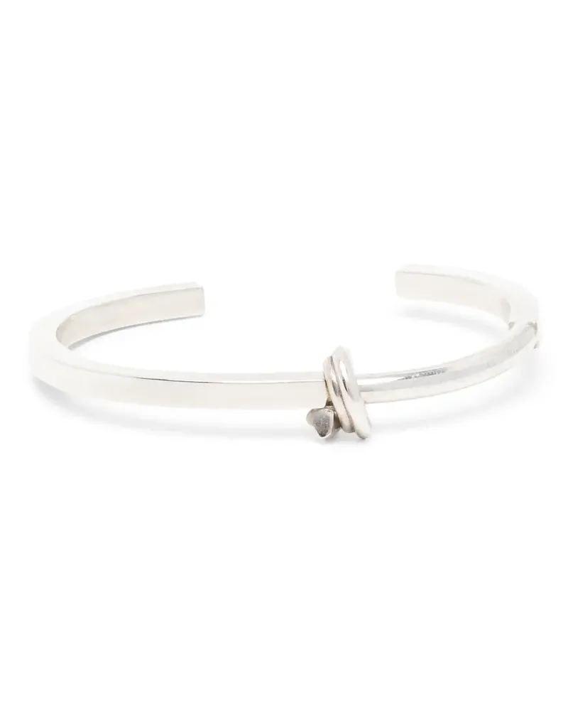 CC-Steding open silver bracelet - Silber Silber