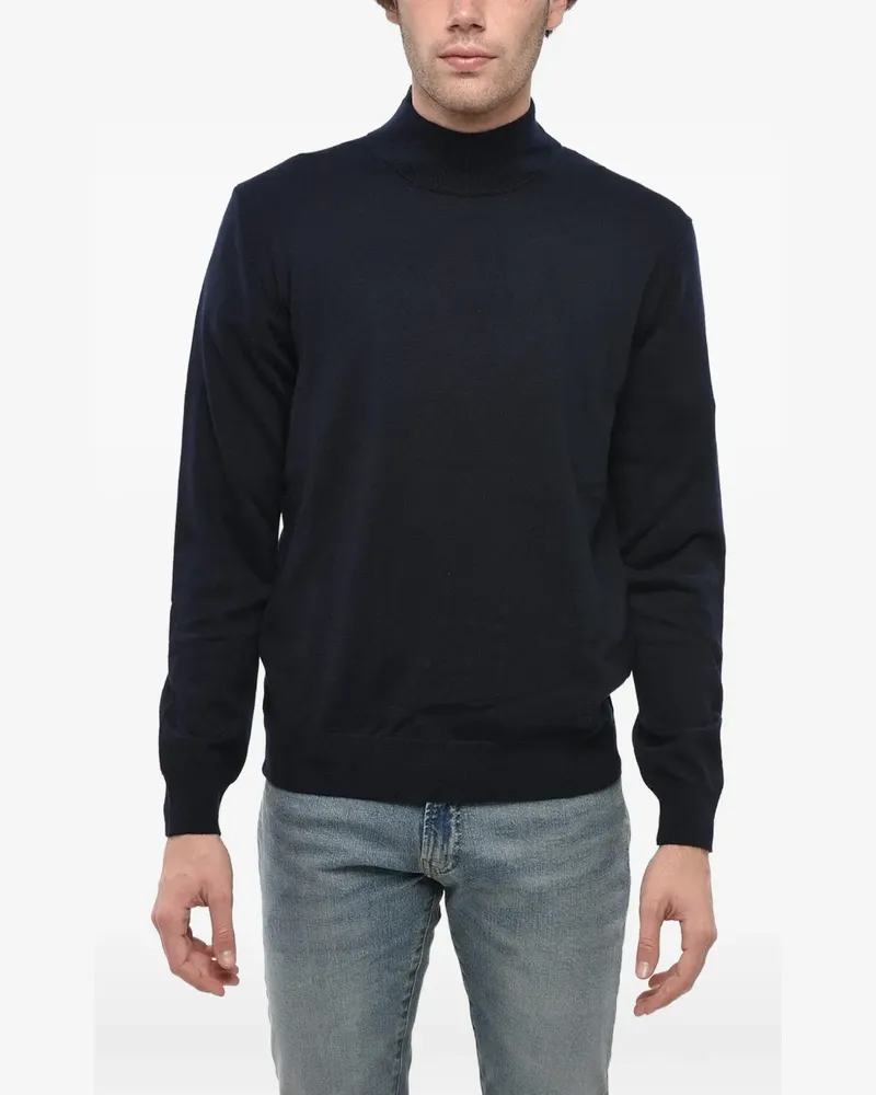 Corneliani turtleneck wool sweater - Blau Blau
