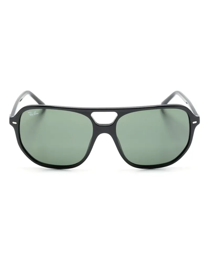 Ray Ban Bill One Sonnenbrille mit eckigem Gestell - Schwarz Schwarz