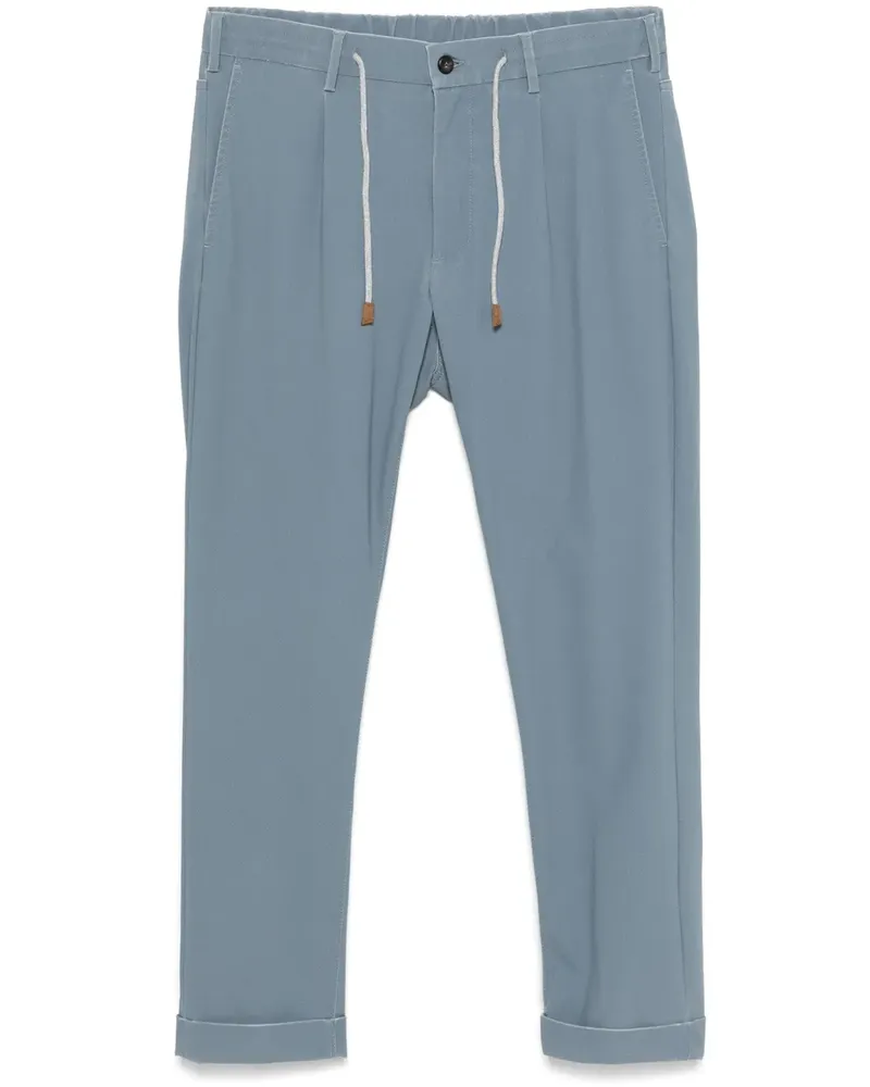 Eleventy Klassische Tapered-Hose - Blau Blau