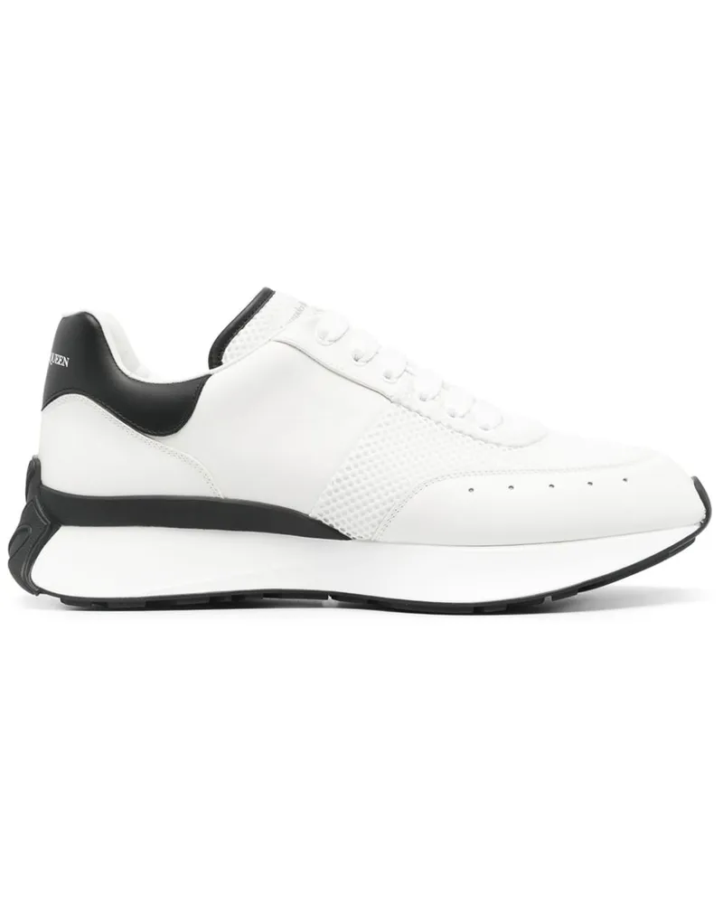 Alexander McQueen Sneakers mit dicker Sohle - Weiß Weiß