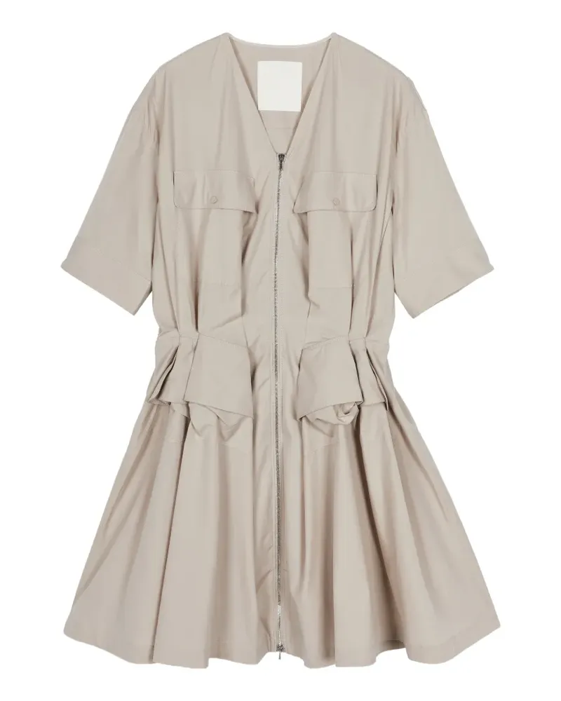 JNBY Drapiertes Kleid - Nude Nude