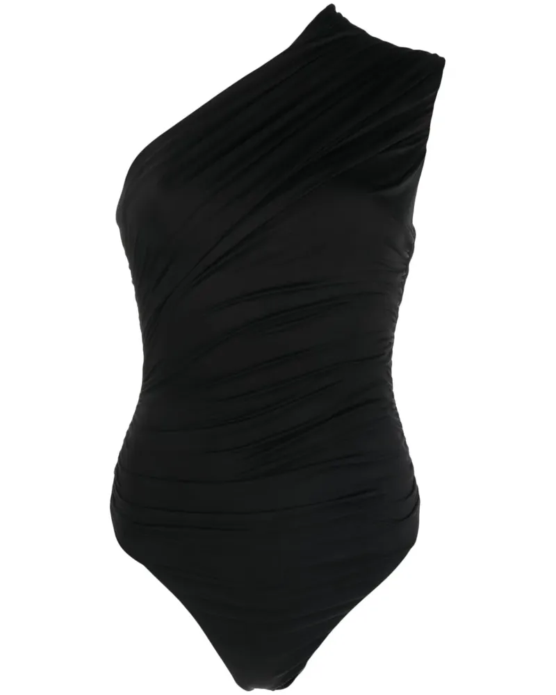 GAUGE81 Tera One-Shoulder-Body - Schwarz Schwarz