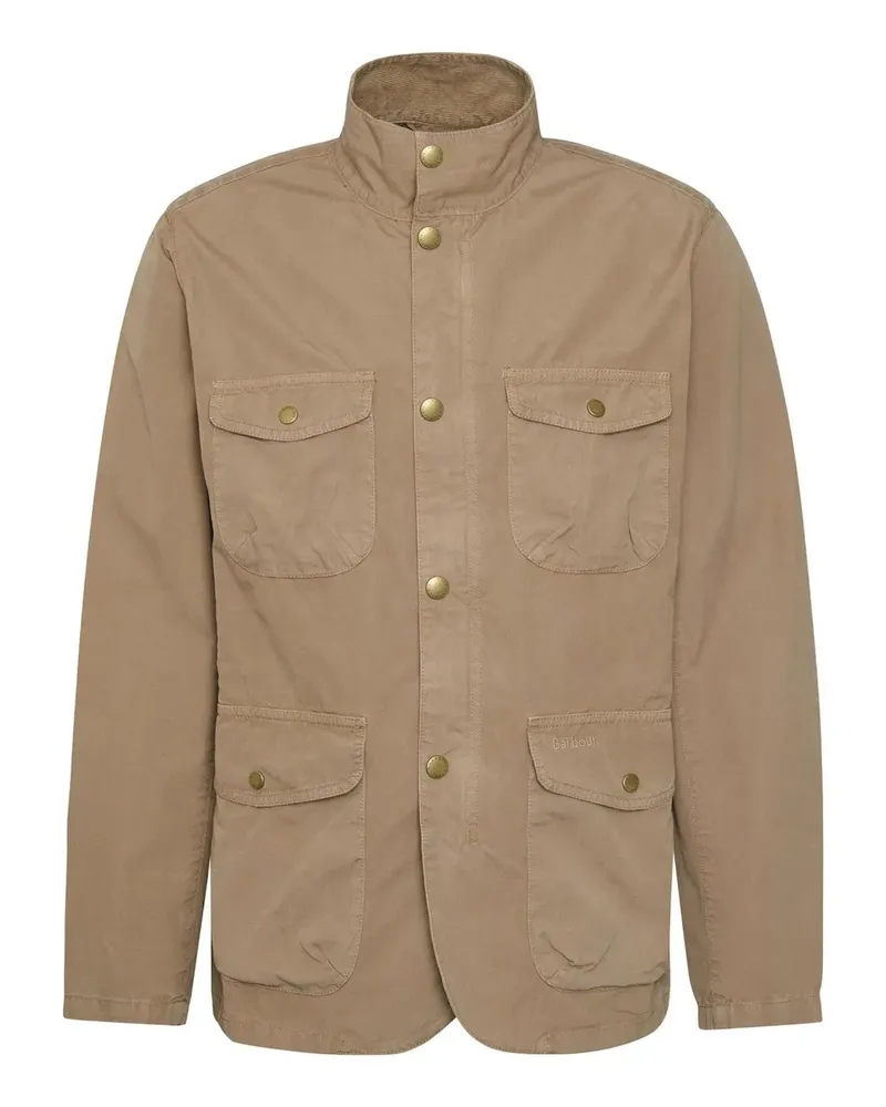 Barbour Cardigan mit Knopfleiste - Nude Nude