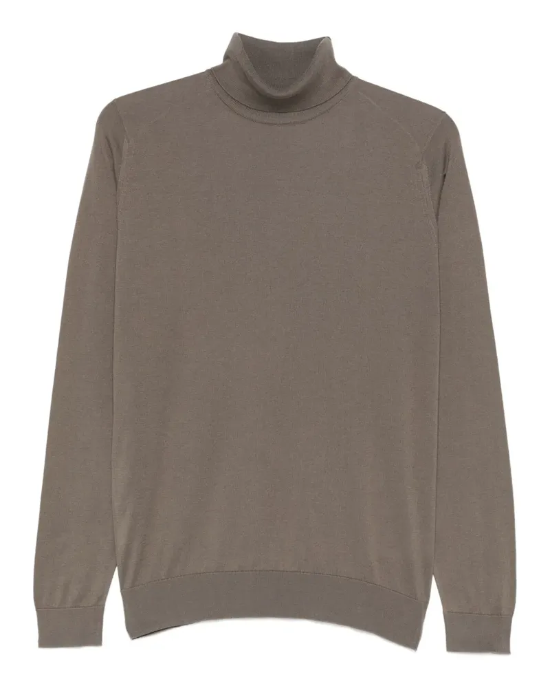 John Smedley Hawley Oberteil mit Rollkragen - Nude Nude