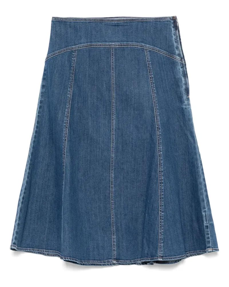 Ralph Lauren Midirock aus Denim - Blau Blau