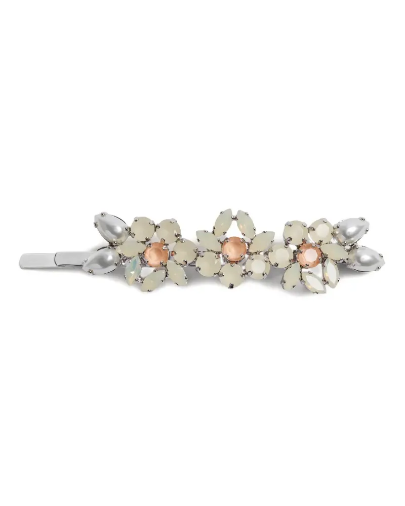 Simone Rocha Heartbloom Haarspange - Silber Silber