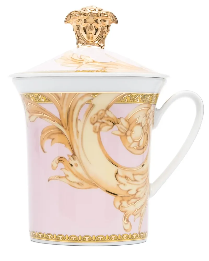 Versace x Rosenthal Tasse mit Les Reves Byzantins-Print - Rosa Rosa