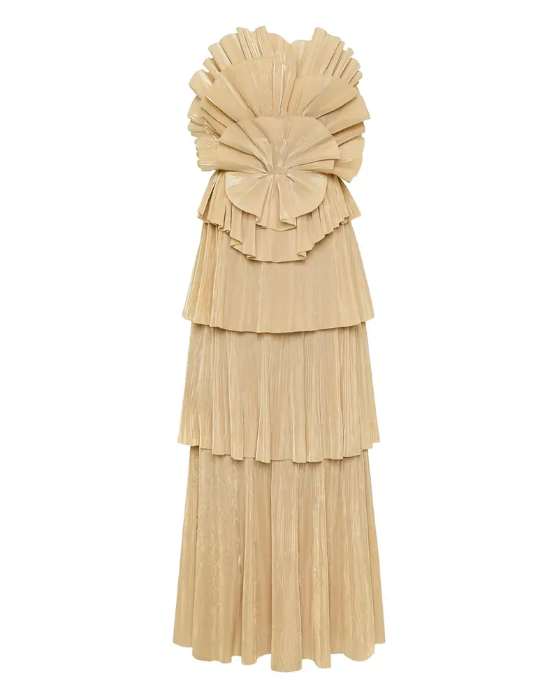 Aje. Kyra Abendkleid - Gold Gold