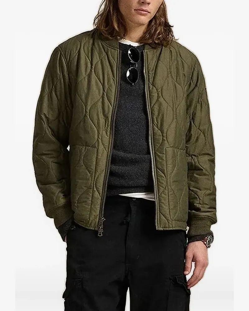 Ralph Lauren Steppjacke mit Reißverschluss - Grün Grün