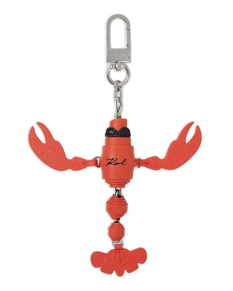 Karl Lagerfeld lobster keychain - Rot Rot