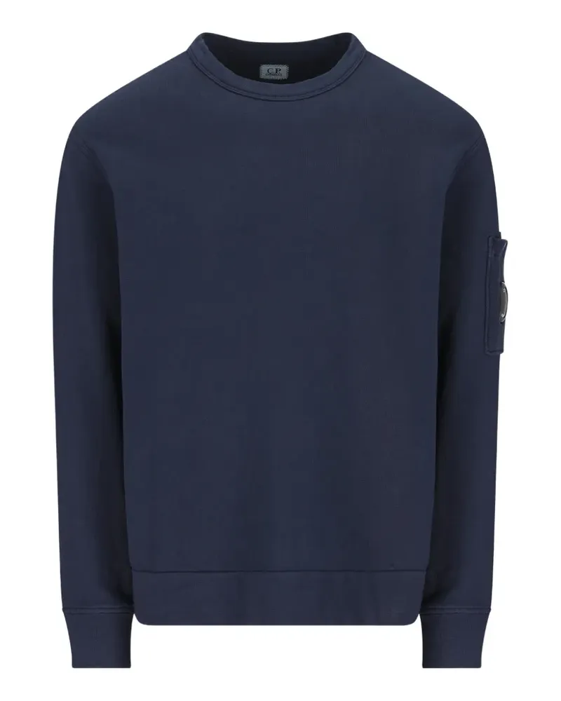 C.P. Company Sweatshirt mit rundem Ausschnitt - Blau Blau