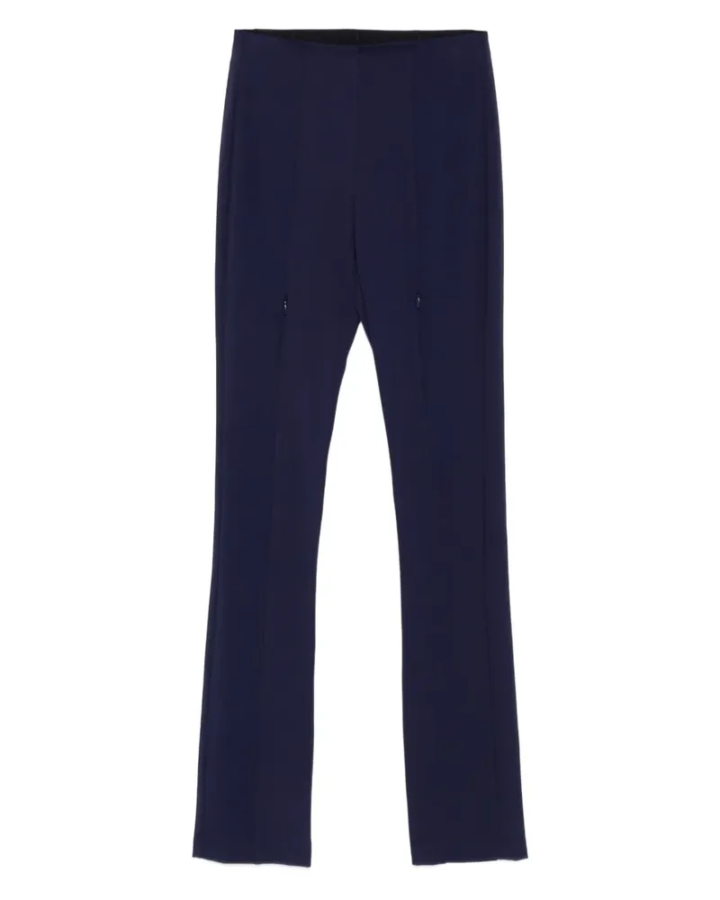 Patrizia Pepe Hose mit seitlichem Schlitz - Blau Blau