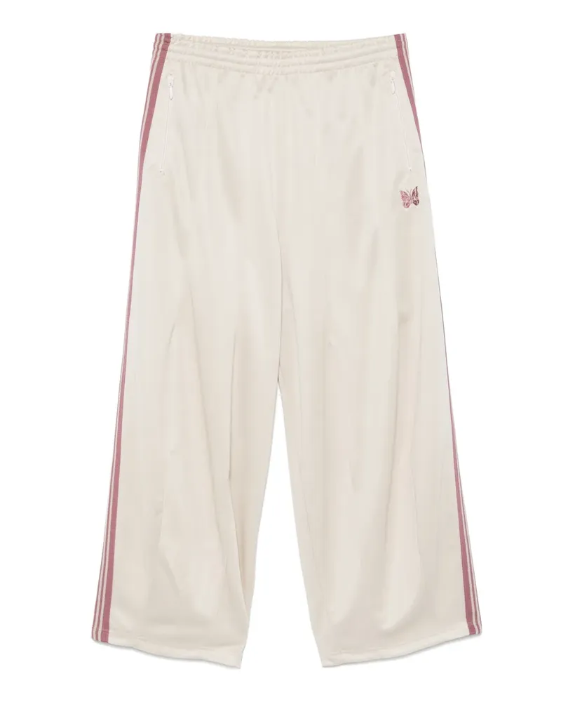NEEDLES Sporthose mit aufgesticktem Schmetterling - Nude Nude