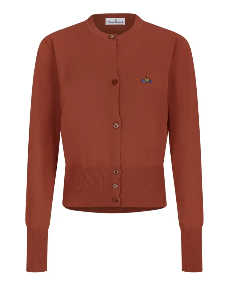 Vivienne Westwood Bestickter Bea Cardigan - Braun Braun