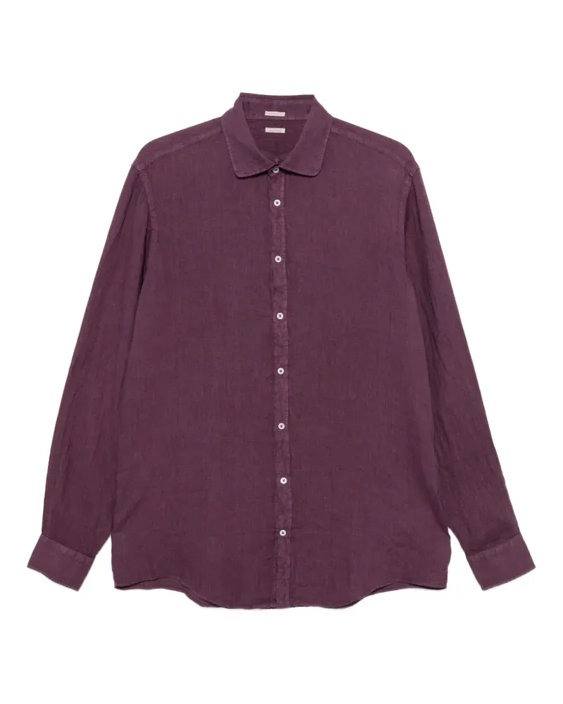 Massimo Alba long-sleeve button-up shirt - Violett Violett