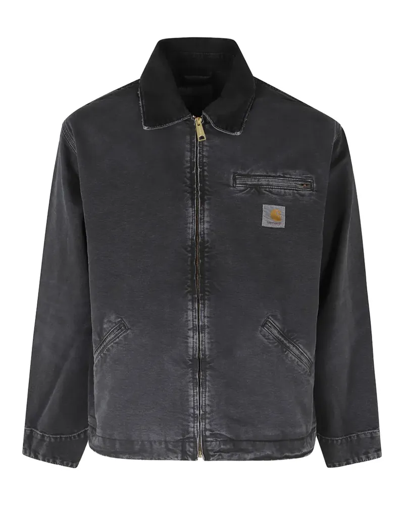 Carhartt WIP Detroit zip-up jacket - Schwarz Schwarz