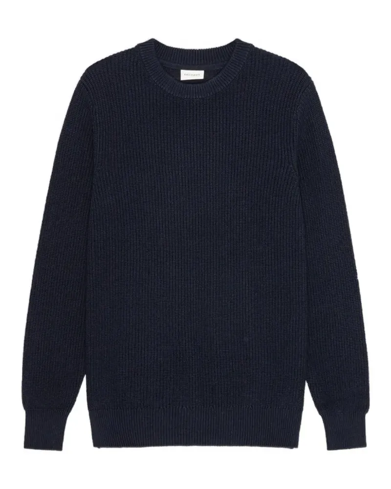 LES DEUX Gerippter Gary Pullover - Blau Blau